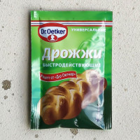 Дрожжи Dr. Oetker, 7 гр. быстродействующие сухие