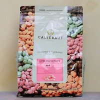 Шоколад Callebaut STRAWBERRY, 2,5 кг.