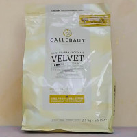 Шоколад Callebaut Velvet белый 33,1%, 2,5 кг. (Бельгия)