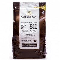 Шоколад Callebaut тёмный 54,5%, 2,5 кг. (Бельгия)