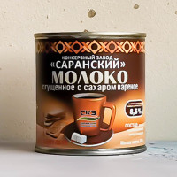 Молоко сгущенное варёное СКЗ, 380 гр.