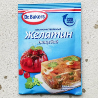 Желатин свиной Dr.Bakers, 220 bloom, 10 гр.